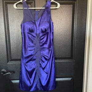 Purple prom dress